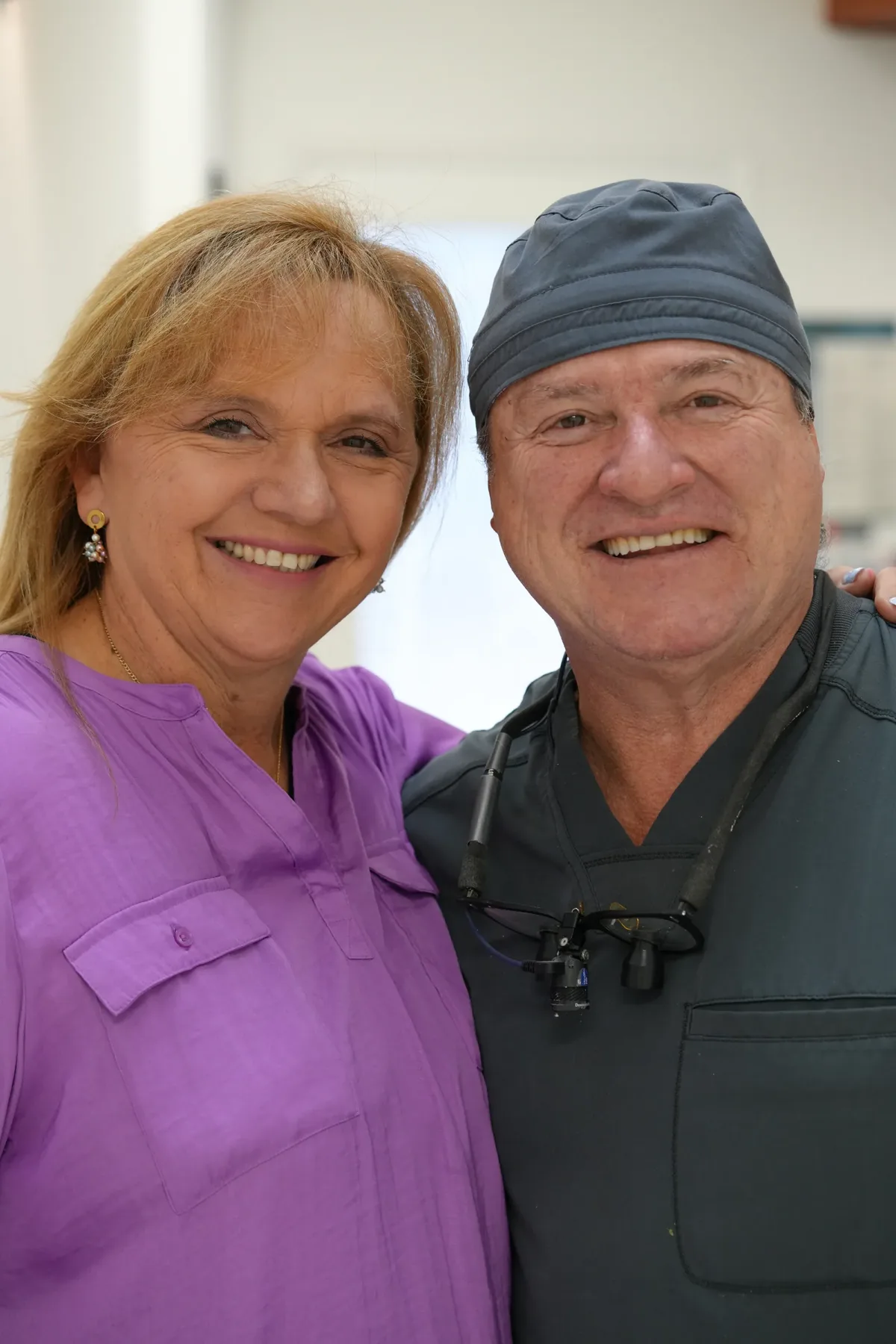 Dr. Estrada and Maria Estrada at Estrada Dentistry